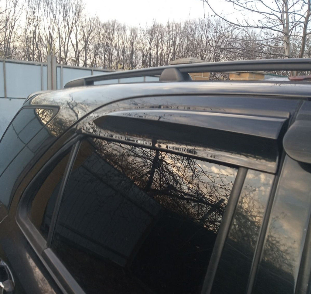 Window Deflectors (4 pcs, Sunplex Sport) for Kia Sorento I BL 2002-2009 - image 2
