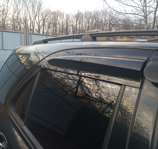 Window Deflectors (4 pcs, Sunplex Sport) for Kia Sorento I BL 2002-2009 - image 2