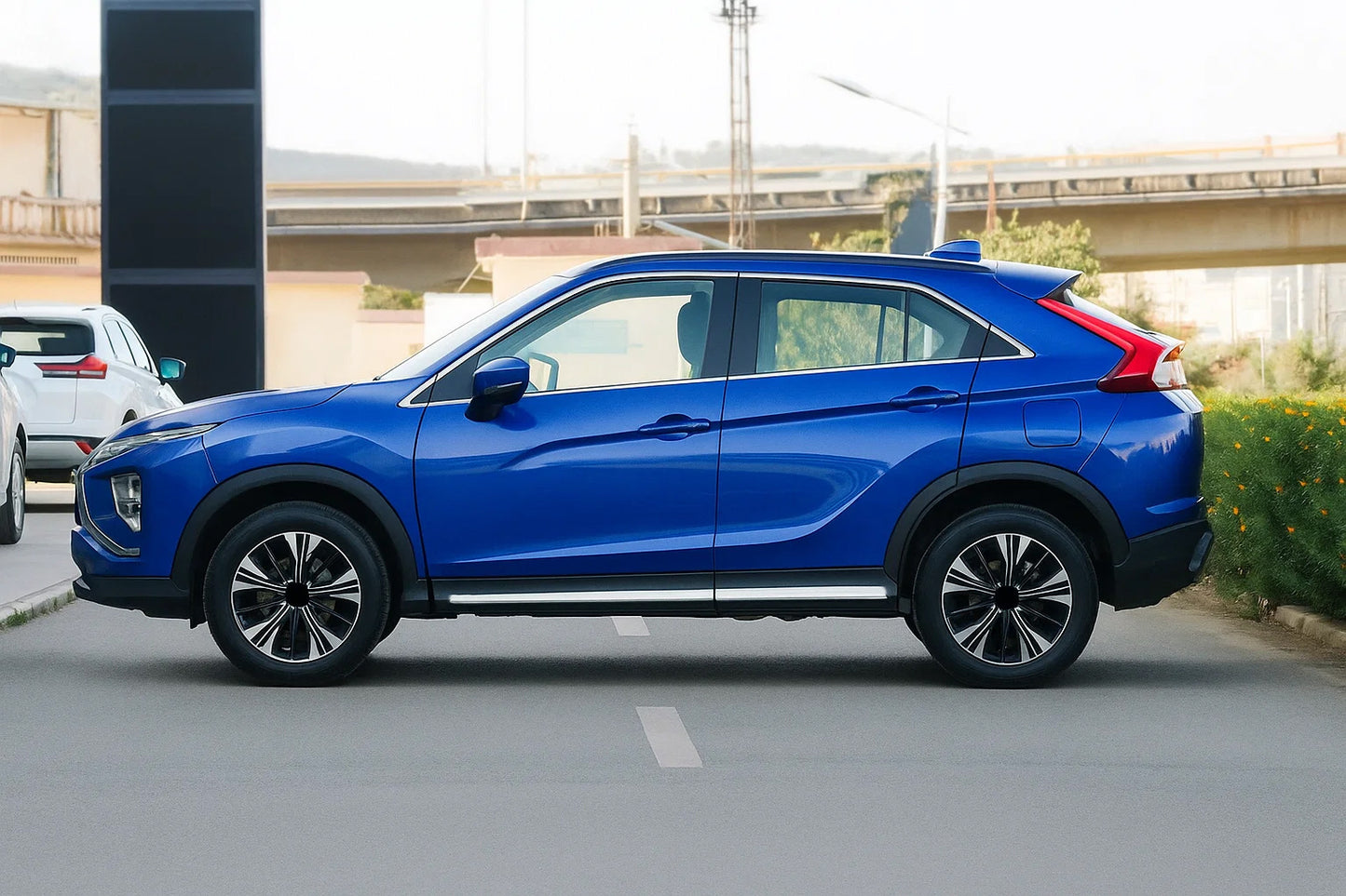 Door Mouldings OmsaLine (4 pcs, Stainless Steel) for Mitsubishi Eclipse Cross 2017- - image 3