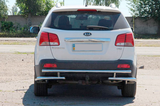Rear Bar AK003-2 (Stainless Steel) for Kia Sorento II XM 2009-2014 - image 2