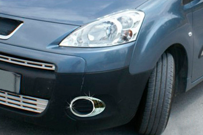 Fog Light Trim 2008-2014 (2 pcs, plastic) for Peugeot Partner Tepee 2008-2018 - image 3