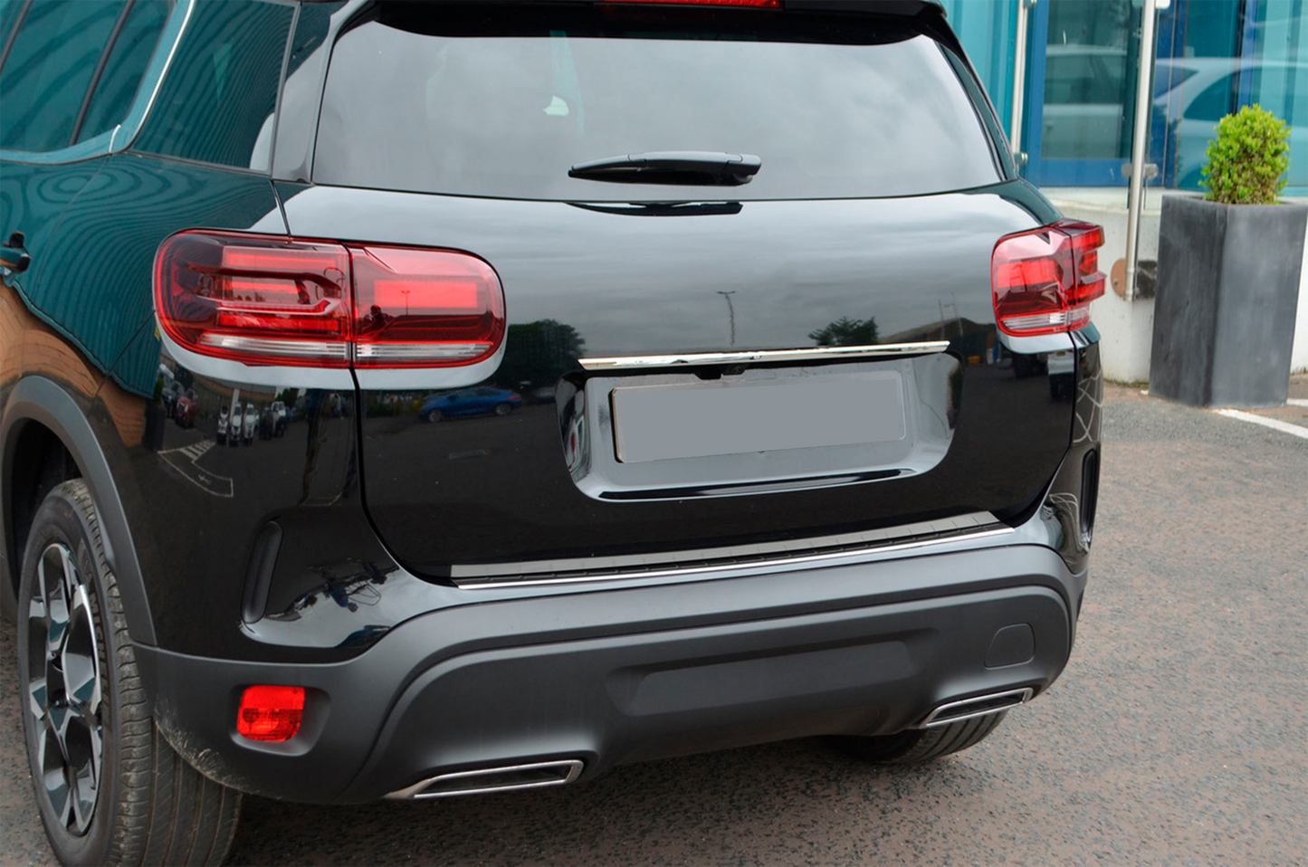 Chrome trim above license plate (stainless steel) for Citroen C5 Aircross 2017- - image 4