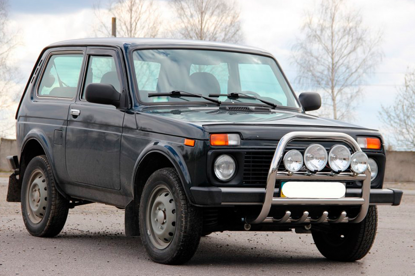 Bull Bar QT007 (Stainless Steel) for Lada Niva та Urban 1977- - image 3