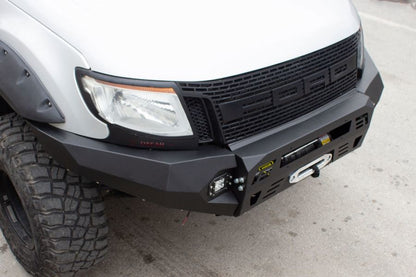 Front bumper with skid plate Dakar (2011-2015) for Ford Ranger 2011-2022 - image 2