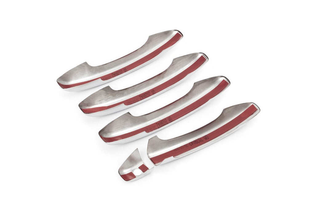 Door Handle Covers Omsa Line (4 pcs, Stainless Steel) for Dacia Duster 2024- - image 2