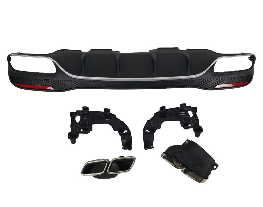 Rear diffuser for GLE (GLE63 design) for Mercedes GLE/ML сlass W166 2011-2018 - image 2