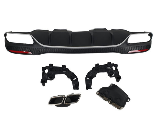Rear diffuser for GLE (GLE63 design) for Mercedes GLE/ML сlass W166 2011-2018 - image 2