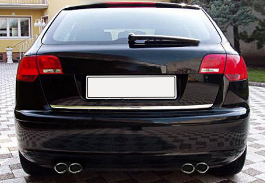 The edge of the trunk (stainless) for Audi A3 2012-2020 - image 4