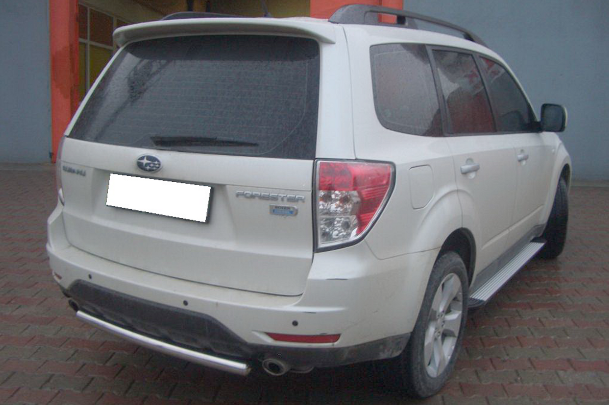 Rear Bar AK002 (Stainless Steel) for Subaru Forester 2008-2013 - image 2