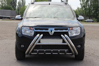 Bull Bar WT01 (Stainless Steel) for Renault Duster 2008-2017 - image 3