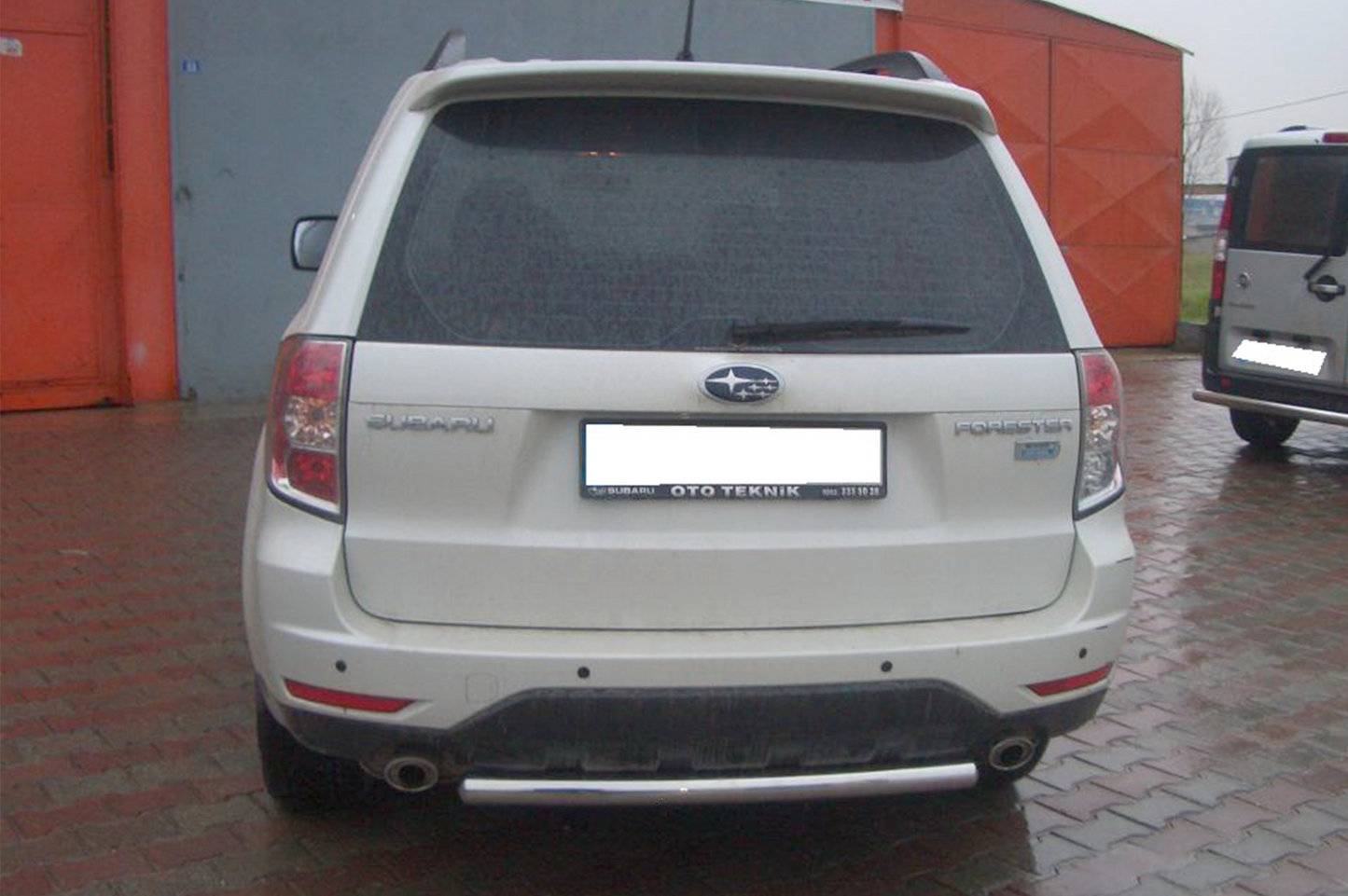 Rear Bar AK002 (Stainless Steel) for Subaru Forester 2008-2013 - image 1