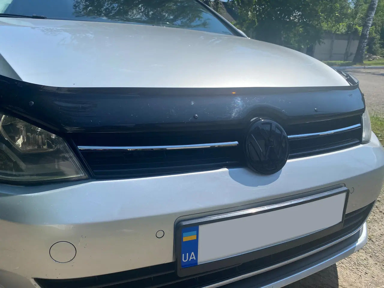 Chrome Grille Trim (upper, stainless steel) for Volkswagen Golf 7/E-Golf 2012-2020 - image 1