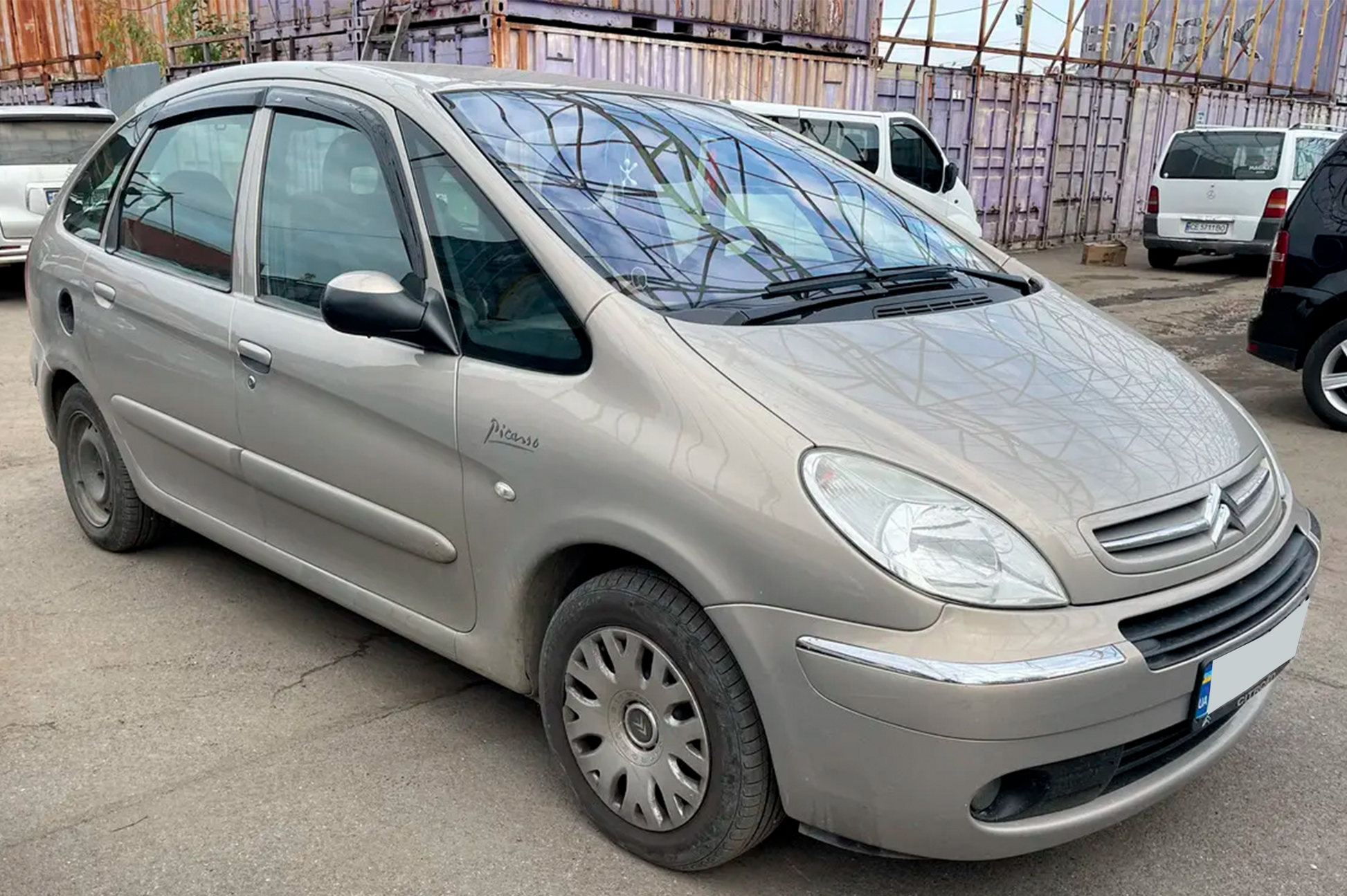 Window Deflectors (4 pcs, HIC) for Citroen Xsara Picasso 1999-2012 - image 2