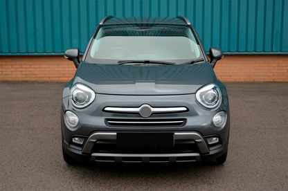 Stainless steel front bumper protector for Fiat 500X 2014-2024 - image 6