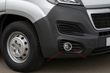 Fog light covers (4 pcs, stainless steel) for Fiat Ducato 2006-2025 - image 1