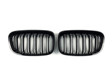 Kidney Grilles M-Look (2011-2014, Gloss Black) for BMW 1 Series F20/F21 2011-2019 - image 2