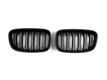 M-Look Kidney Grilles (2011-2014, Matte Black) for BMW 1 Series F20/F21 2011-2019 - image 2