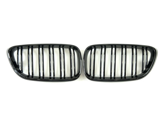 Kidneys M-Look (Gloss Black) for BMW 2 Series F22/F23 2014-2021 - image 2