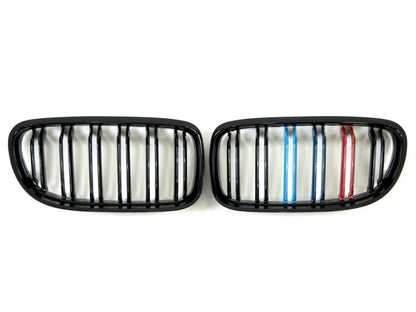 Kidney Grilles M-Look (for E-90/91 2008-2012, M-Color) for BMW 3 Series E90/E91 2005-2011 - image 2