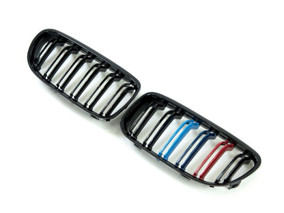 Kidney Grilles M-Look (for E-90/91 2008-2012, M-Color) for BMW 3 Series E90/E91 2005-2011 - image 4