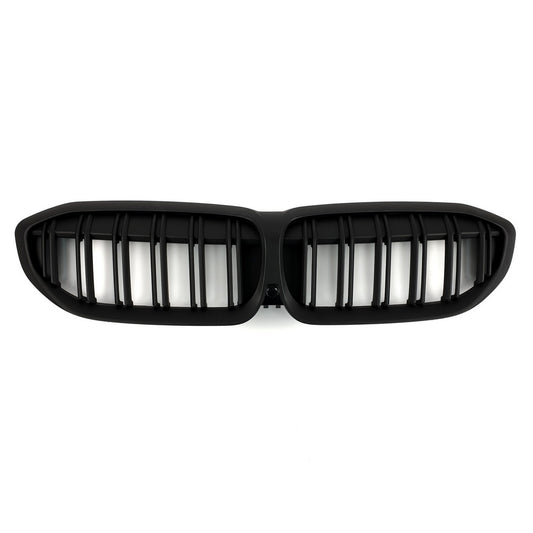 M-Look V2 Kidney Grilles (2018-2022, Matte Black) for BMW 3 Series G20/G21 2018- - image 2
