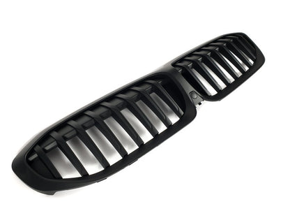 Kidney Grilles 1 Bar (2018-2022, Black Matte) for BMW 3 Series G20/G21 2018- - image 3