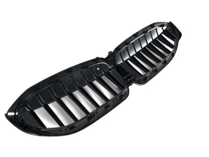 Kidney Grilles 1 Bar (2018-2022, Black Matte) for BMW 3 Series G20/G21 2018- - image 5