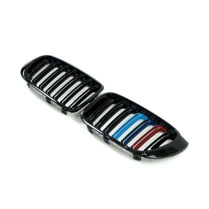 Kidney Grilles M-Look (2014-2018, M-Color) for BMW X3 F25 2011-2018 - image 5