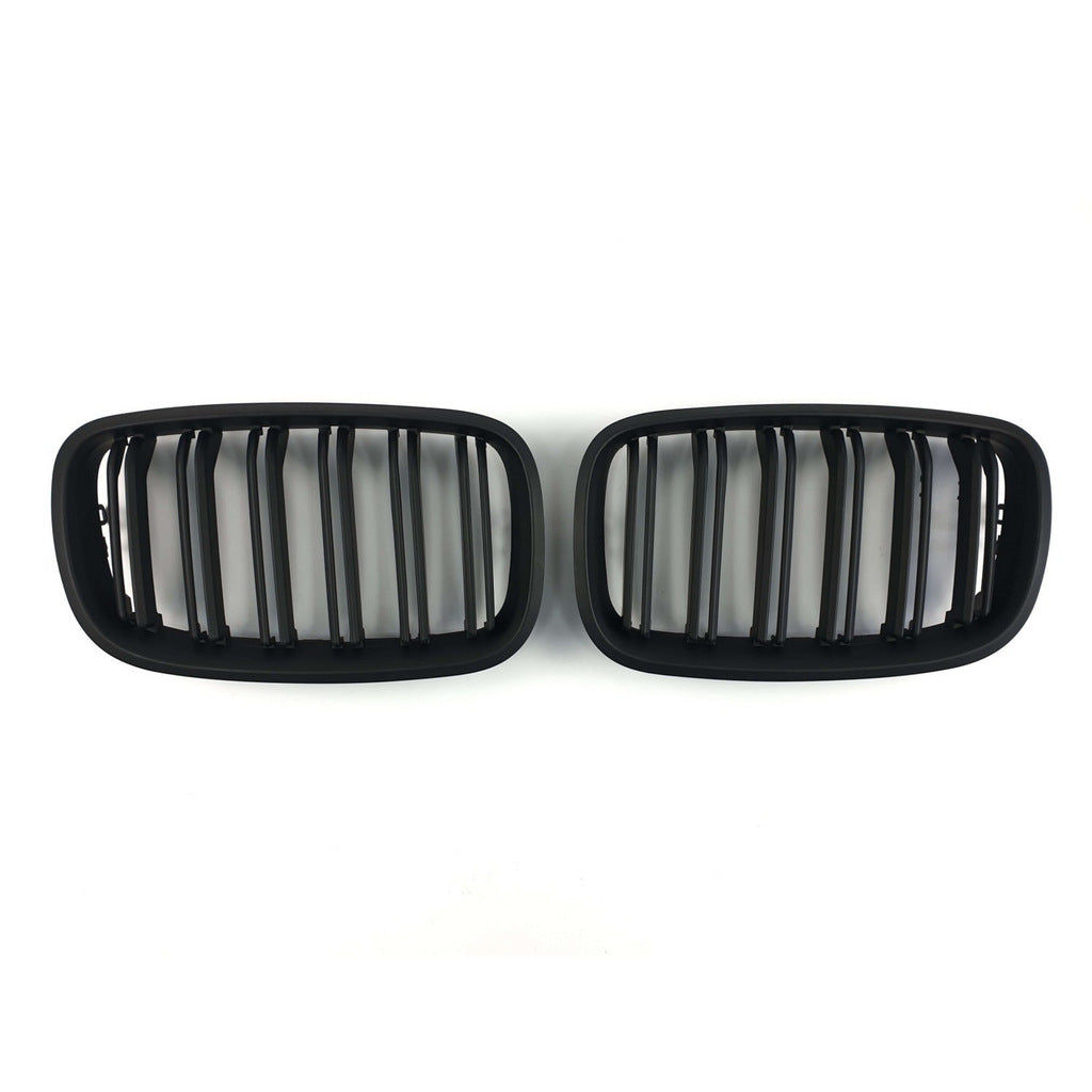 Kidneys M-Look (black matte) for BMW X6 E71 2008-2014 - image 2