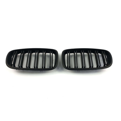 Kidneys M-Look (black matte) for BMW X6 E71 2008-2014 - image 5