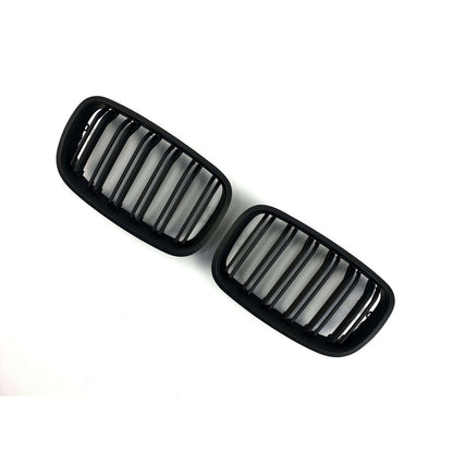 Kidneys M-Look (black matte) for BMW X5 E70 2007-2013 - image 4