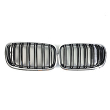 Kidneys M-Look (Gloss Black with Chrome Trim) for BMW X5 E70 2007-2013 - image 2