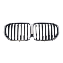 Kidney Grilles 1 Bar (2019-2022, Gloss Black with Chrome Trim) for BMW X5 G05 2019–2026 - image 2
