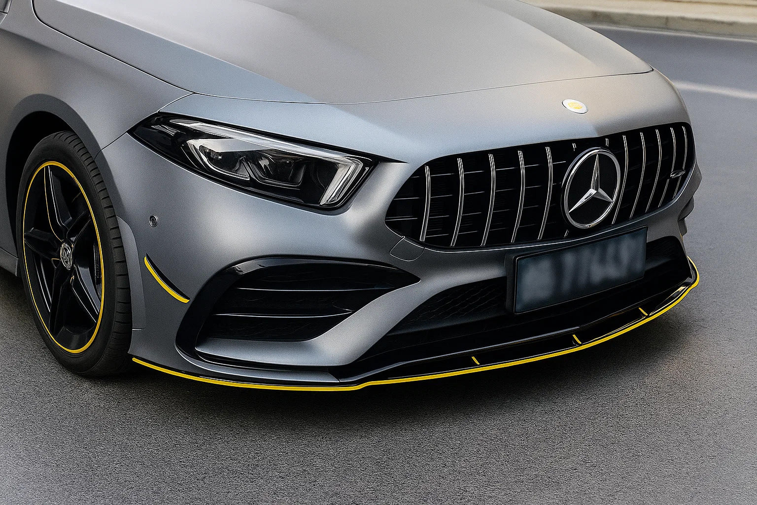 Front Grille GT Panamericana (for 2023+) for Mercedes A-сlass W177 2018- - image 1