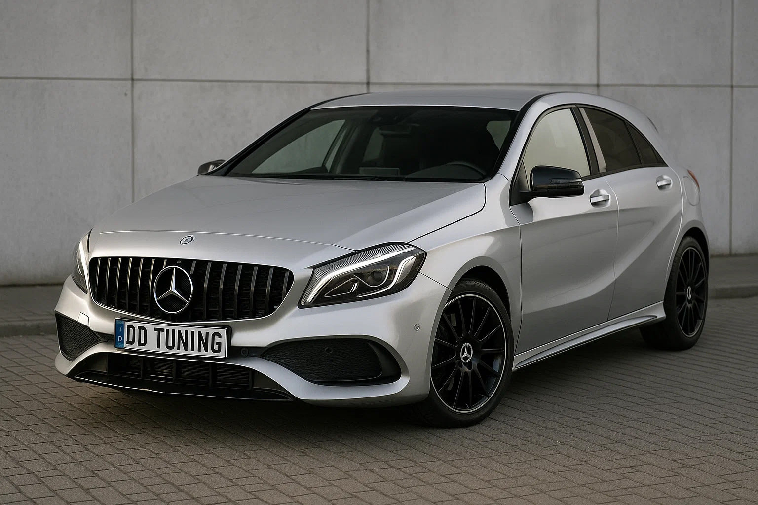 Front Grille GT Panamericana (2015-2018) for Mercedes A-сlass W176 2012-2018 - image 1