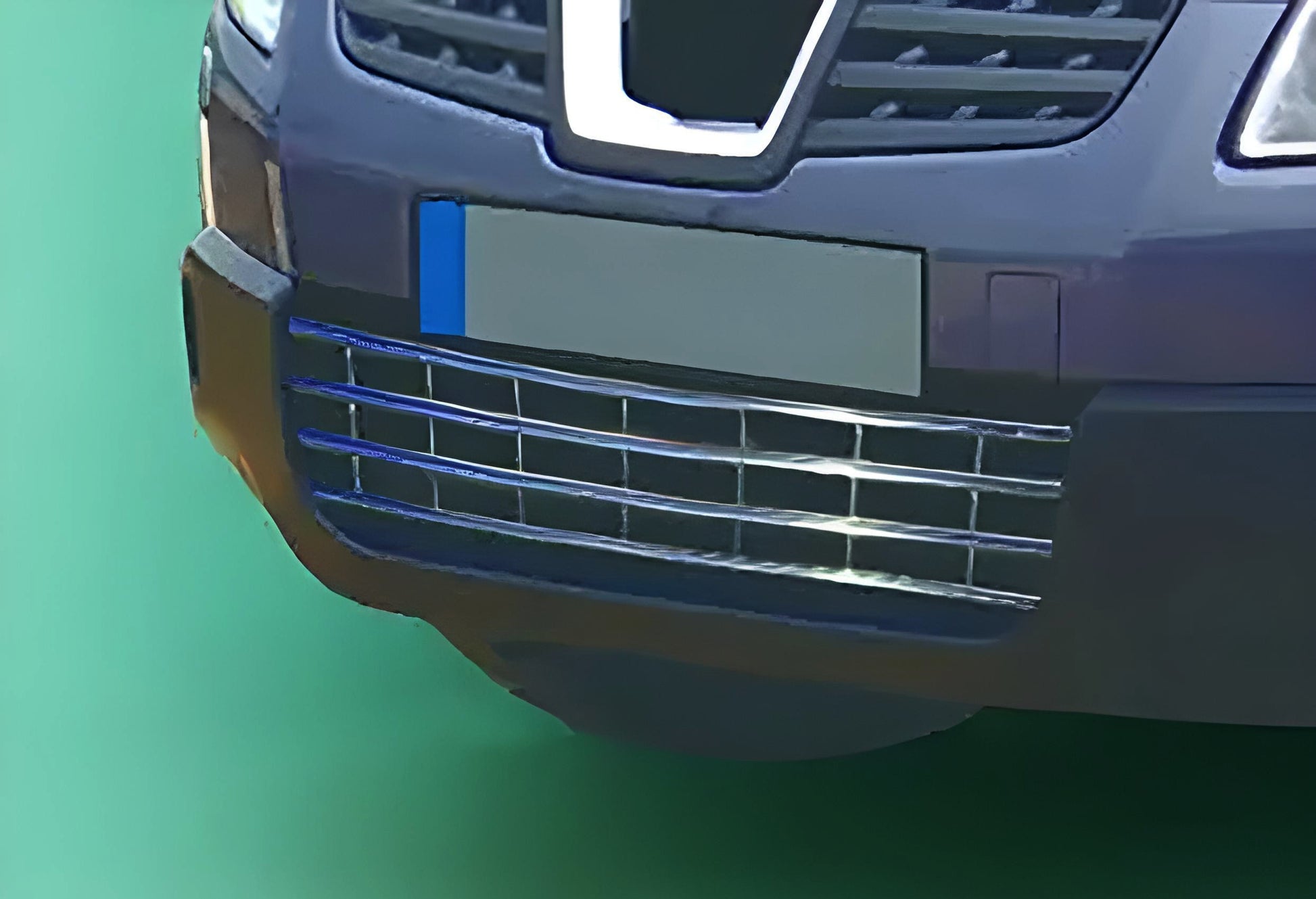 Bumper Grille (Stainless Steel) for Nissan Qashqai 2007-2010 - image 1