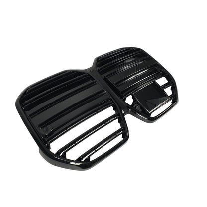 Kidney Grilles M-Look (for I4 G26, 2022+, Gloss Black) for BMW 4 Series G22/23/26 2020- - image 4