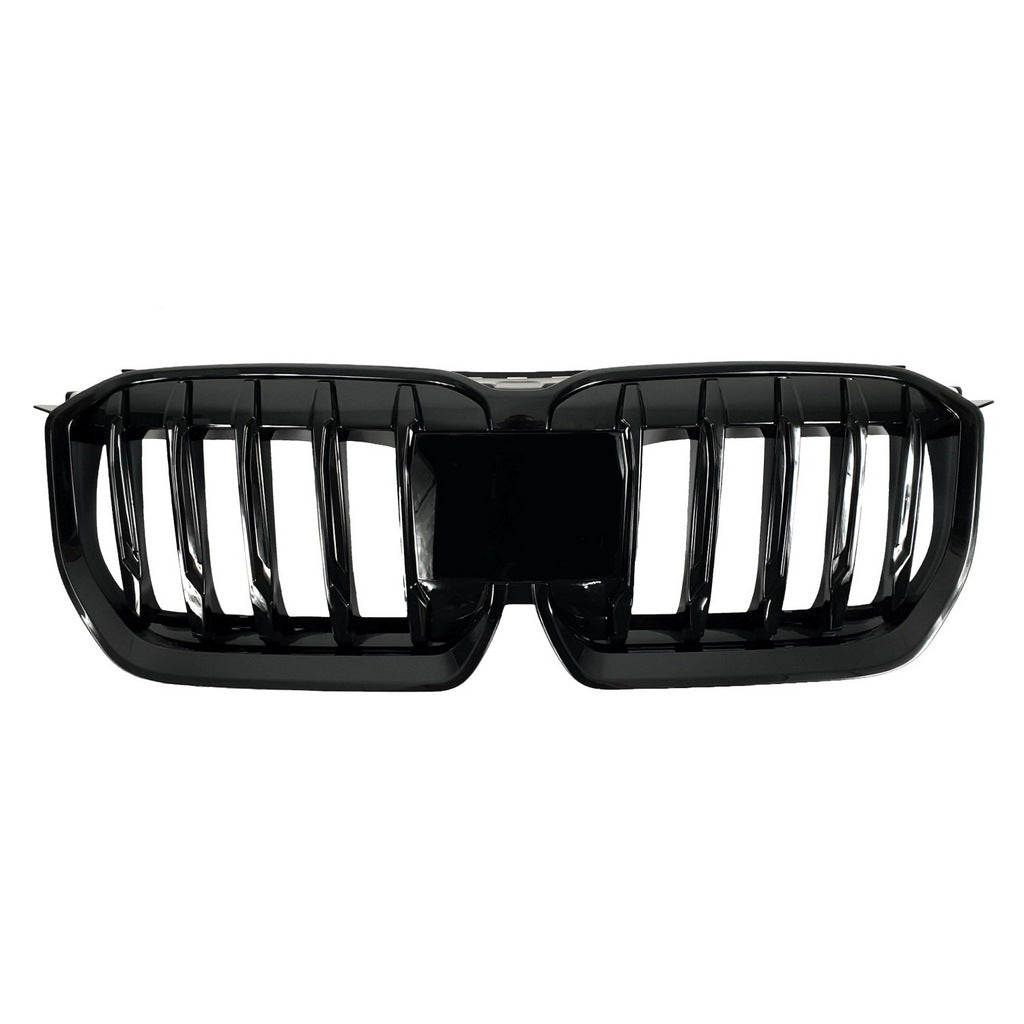 Kidney Grille 1 Bar (Gloss Black) for BMW X1/iX1 (U11) 2022- - image 2