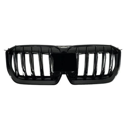 Kidney Grille 1 Bar (Gloss Black) for BMW X1/iX1 (U11) 2022- - image 2