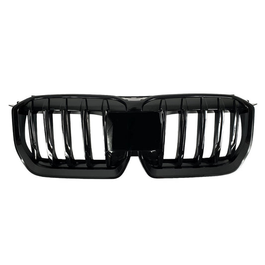 Kidney Grille 1 Bar (Gloss Black) for BMW X1/iX1 (U11) 2022- - image 2