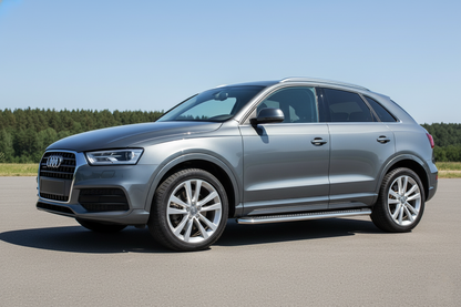 Side Steps Maydos V2 (2 pcs, Aluminum & Stainless Steel) for Audi Q3 2011-2019 - image 1