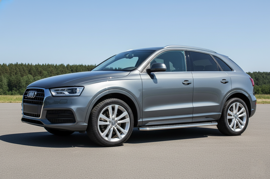 Side Steps Maydos V2 (2 pcs, Aluminum & Stainless Steel) for Audi Q3 2011-2019 - image 1