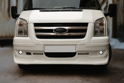 Chrome Grille Trim (2 pcs, Stainless Steel) for Ford Transit 2000-2014 - image 3