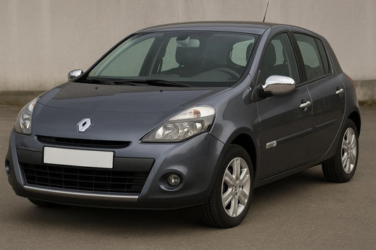 Mirror Covers (2 pcs, Stainless Steel) for Renault Clio III 2005-2012 - image 1