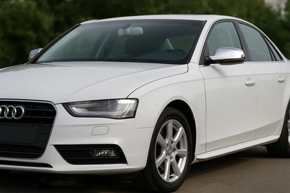 Mirror Covers 2010-2015 (2 pcs, Stainless Steel) for Audi A4 B8 2007-2015 - image 3