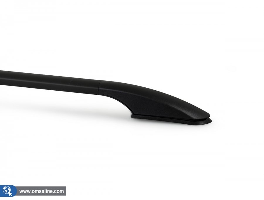 Roof Rails OmsaLine Solid (2 pcs, black) for Mitsubishi L200 2015-2024 - image 3