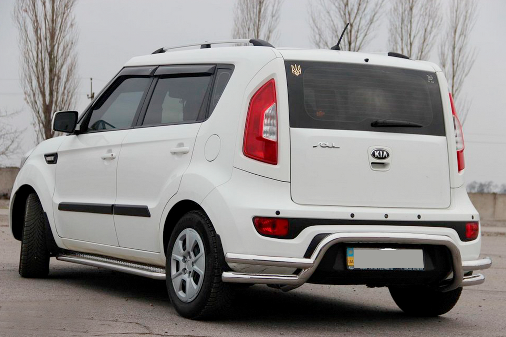 Rear Guard AK007-2 (Stainless Steel) for Kia Soul II 2013-2018 - image 2