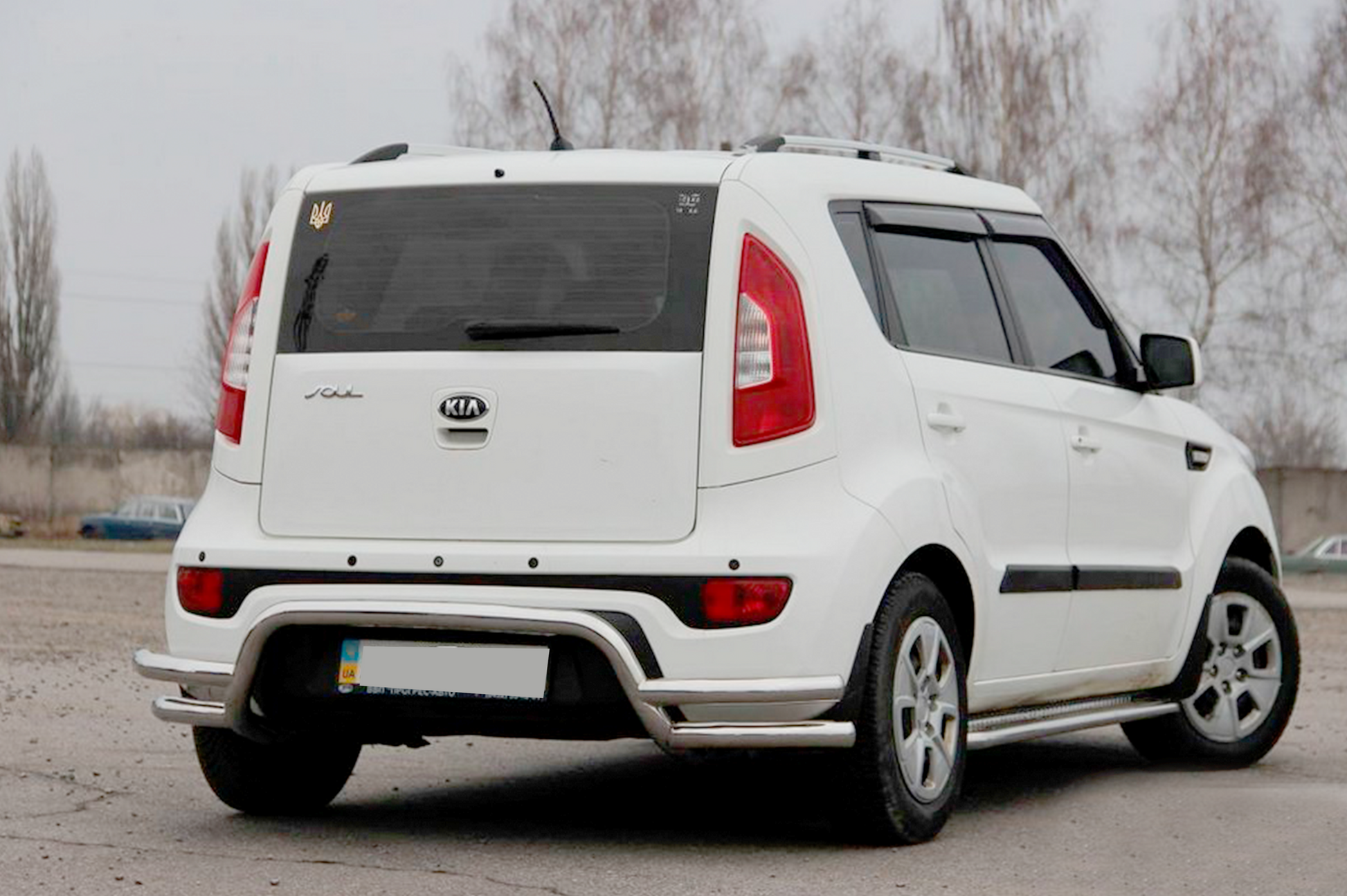 Rear Guard AK007-2 (Stainless Steel) for Kia Soul II 2013-2018 - image 4