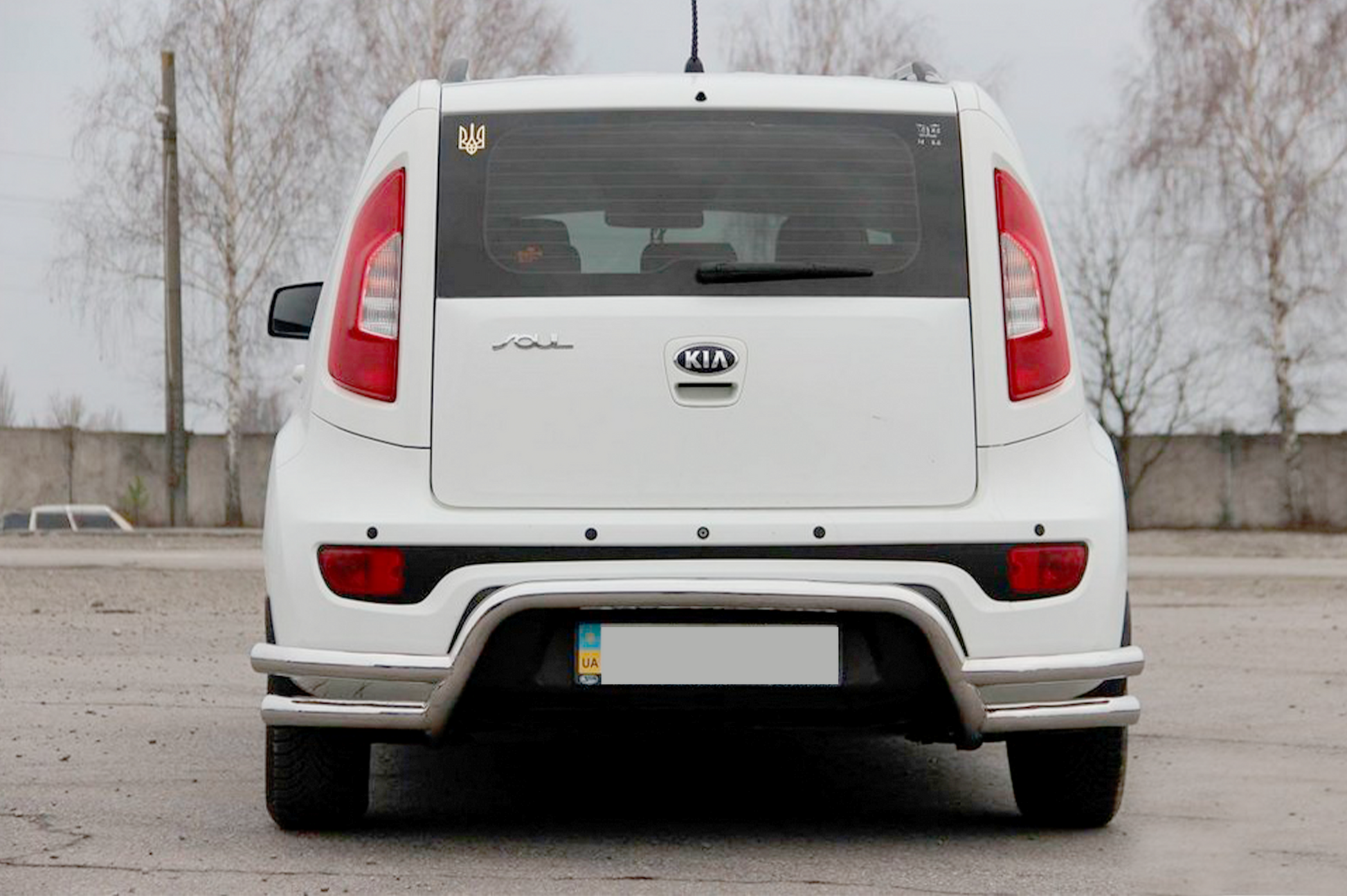 Rear Guard AK007-2 (Stainless Steel) for Kia Soul II 2013-2018 - image 3