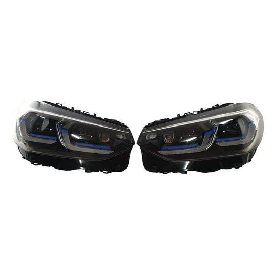 Front Headlights Laser 2018-2022 (2 pcs) for BMW X3 G01 2018- - image 1
